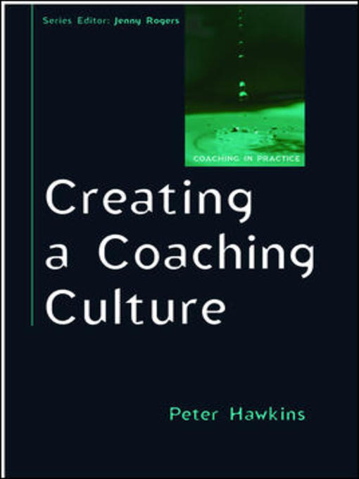 Cover image for Creating a Coaching Culture